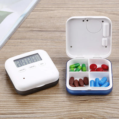 Mini Pill Case with Alarm